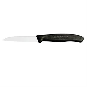 Victorinox SwissClassic 8cm Soyma Bıçağı Siyah 6.7433