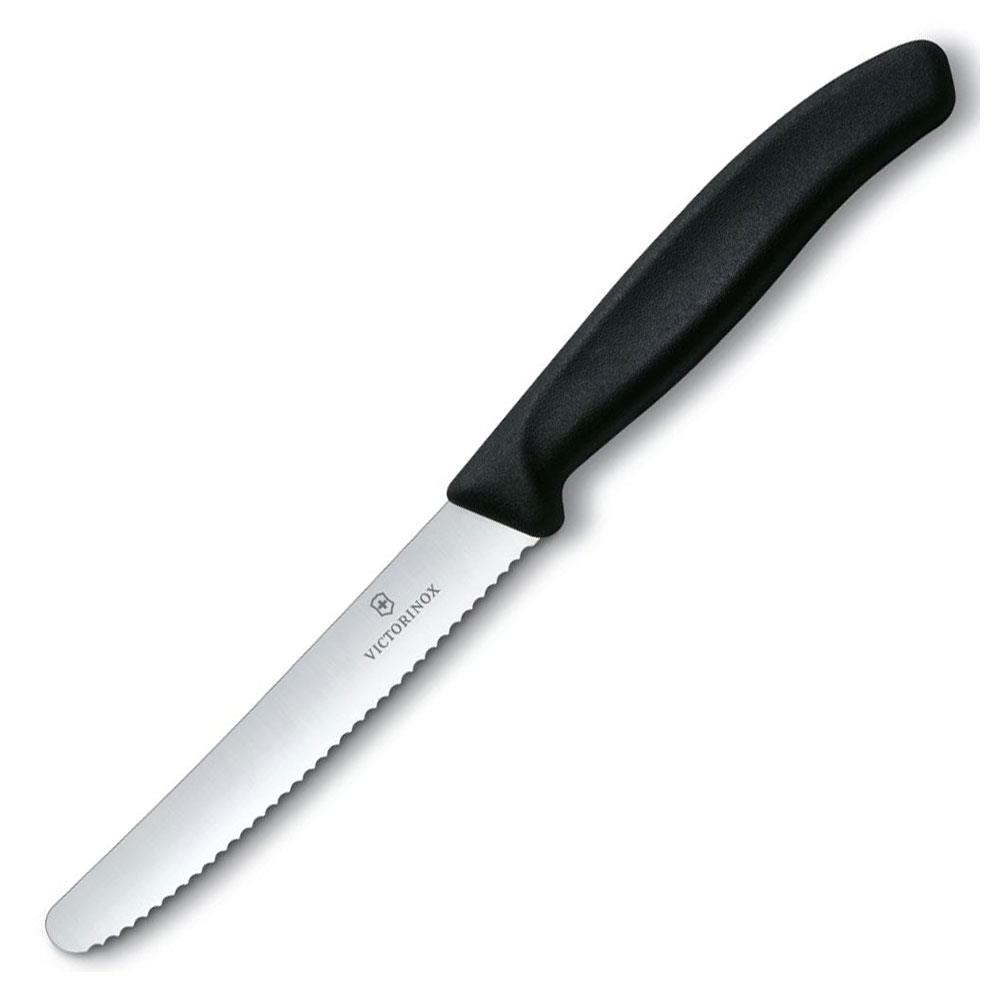 Victorinox SwissClassic 11cm Domates Bıçağı Siyah 6.7833