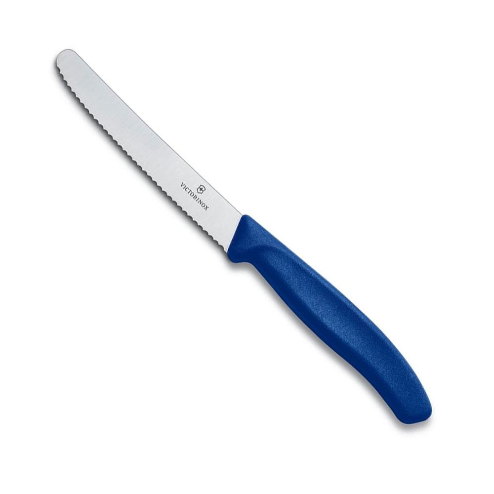 Victorinox SwissClassic 11cm Domates Bıçağı Mavi 6.7832