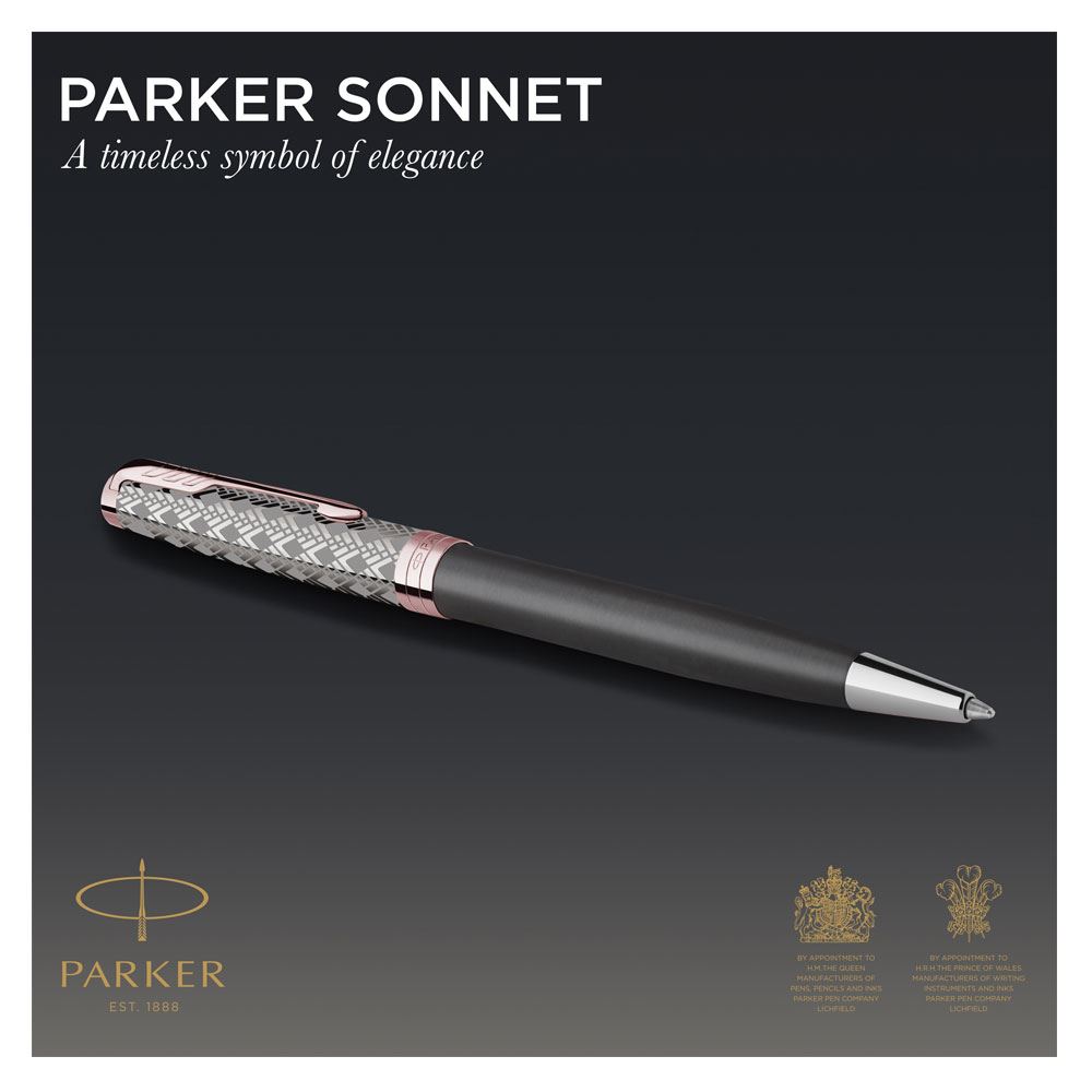 Parker Sonnet Premium Tükenmez Kalem Gri PGT 2119791